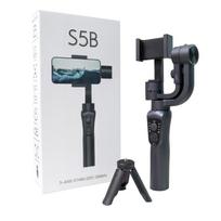 S5B Handheld 3-Axis Gimbal Stabilizer Cellphone Action Camera Anti-shake Holder white