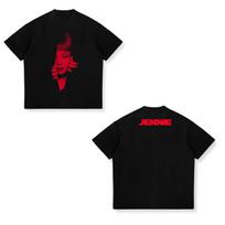 Jennie Ruby Albumo Spausdinimo Marškinėliai Jennie Graži Mergina Unisextra Marškinėliai Unisex Gerbėjo Dovana Marškinėliai Moteriški Medvilniniai Aukštos Kokybės Švelnus Viršus S red