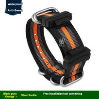 DW-5600 Modified nylon Watchband For CASIO G-SHOCK small square DW-5600/5610 GW-5000 GW-B5600 waterproof strap Sports wristband 16mm black