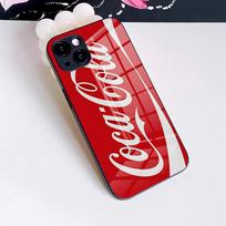 A-coca-ES C-colaES Gėrimo telefono dėklas IPhone 17 Pro Max 16 15 14 Pro Max 13 11 X Xs Xr 8 7Plus Stiklinis dangtelis iPhone 13 Pro Max red