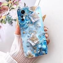 Dėklas Xiaomi Redmi Note 12s telefonui Galinis dangtelis Redmi Note12s 12 S Mielas zuikio stiliaus dėklas TPU minkšto silikono buferis Coque Redmi Note 12s gray