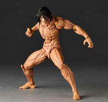 Attack on Titan Anime Šarvuotas Erenas Yeageris Titanas Formos Sąnariai Judinamas Veiksmo Figūrėlės Modelis Žaislai 15cm with box
