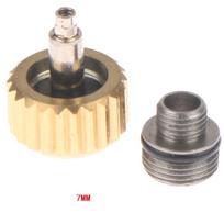 5,3/6/7MM „Rolex“ laikrodžių karūnėlėms Laikrodžio vandeniui atsparios atsarginės įvairios remonto priemonės Aukštos kokybės laikrodžių karūnėlės 7mm beige