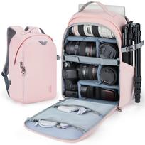 BAGSMART Daugiafunkcionalus fotoaparato kuprinė Skaitmeninė DSLR krepšys Atsparus smūgiams Vandeniui atsparus Lauko nuotraukų krepšys Nikon Canon DSLR objektyvams