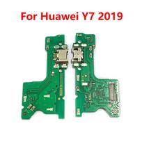 For Huawei Y7 2019 USB Charging Board Dock Port Microphone Module Flex Cable For Y7 2019 blue
