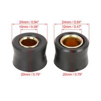 Motoforti 10mm 12mm 13mm Motociklo Motorolerio Galinio Amortizatoriaus Įvorė Guminis Žiedas Ratų Slopintuvo Įvorė Įvorė 2/4/5/6/10 Vnt.