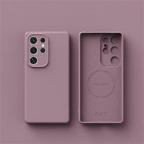 Originalus minkštas skystas silikonas Magsafe dėklui Samsung Galaxy S26 S25 S24 S23 S22 Ultra Plus, magnetinis belaidžio įkrovimo dangtelis Galaxy S22 5G
