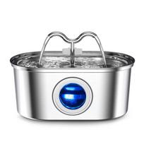 3,2 l nerūdijančio plieno automatinis katės vandens fontanėlis su filtravimu Australia Standard gray
