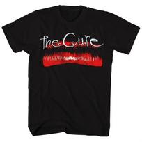 The Cure 2026 JK ir Airijos vasaros turas 2026 m. Atsipalaiduojantis marškinėlis Unisex ir Unisex dėvėjimui Trumpomis rankovėmis S red