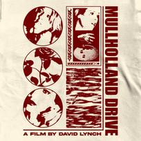 Mulhollando kelio filmo marškinėliai: David Lynch Indie Marškinėliai 4XL brown