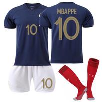 Prancūzija Namų Pasaulio taurė Numeris Mbappė Nr. 10 Džersio Futbolo Džersio Rinkinys Komandos Uniforma #26 blue