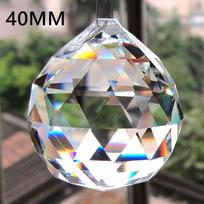 20/30/40/50MM Skaidraus Krištolo Feng Šui Lempos Rutulys Prizmė Vaivorykštės Saulės Gaudyklė Vestuvių Dekoracija Namų Vestuvių Vakarėlio Dekoracija Ornamentas