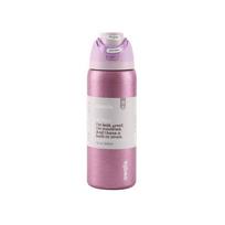 Vaisių vakuuminė izoliuota vandens gertuvė su 304 plieno vidumi ir nešiojamu dizainu lauko veiklai Diamond Purple,24oz
