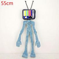 55cm lankstūs Siren Head pliušiniai žaislai Biuro dekoracija Stovintis Siren Head minkštas žaislas Stalo ornamentai Pliušiniai lėlytės gray