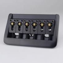 Guyker Reguliuojamas gitaros tiltelis 10,5 mm stygų tarpas su variniais fiksuotais balneliais ir cinko bloku 6 stygų elektrinei gitarai black