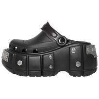 Balenciaga x Crocs Hardcrocs Mediniai klumpės Vyriški Juodi 687397W1S8N1081 44 gray