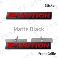 4Motion Emblemos Logotipo Automobilio Priekinės Grotelių Ženklelis Galinės Bagažinės Lipdukas Volkswagen Golf Passat Jetta Tiguan Priedams EP1 Stickers black