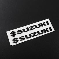 2 vnt. minkštas lipdukas SUZUKI Swift SX4 S Cross Jimny Samurai Alto Ignis Grand Vitara Motociklo lipdukas Kėbulo lipdukas Dekoracija black