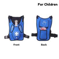 1 vnt. Pirmosios pagalbos mokymo priemonė Anti-Choking treneris su nugaros pliaukštelėjimu Heimlich praktikos treniruočių modelis For Children blue