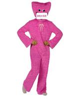 Suaugusiųjų Vaikų Poppy Cosplay Kostiumas Žaidimų laikas Poppy Playtime Helovino Kostiumas S rožinė
