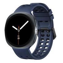 NAUJA Originali silikoninė apyrankė Samsung Galaxy Watch 9 8 40mm 44mm Sportinė apyrankė Galaxy Watch 8 Classic 46mm Apyrankė Galaxy Watch9 8 40mm mėlyna