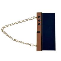 Luxury PU Leather Case With Wrist Strap HONOR V Purse Shockproof Protective Cover Kickstand Black Brown Gold HONOR V Purse brown