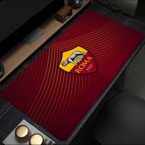 Roma Football Club Emblem Mouse Pad, Rubber Base, Mouse Pad for Gamers and Office Use, Gaming Desk , Easy To Clean Mat Christmas fan gifts 30cmx80cm(11.8x31.5inch)