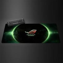 Gamer Mouse Pad Cartoon Asus Deskmat Gaming Mousepad Desk Protector Pc Accessories Mats Kawaii Anime Extended Mause Pads 30x60cm black