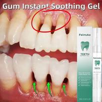 Damaged Gum Repair Care Gel Relieve Sore Gums Allergy Deep Cleaning Teeth Stains Tartar Serum Dental Caries Toothpaste white
