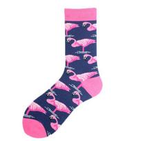 Unisex Divertidos Juokingos kojinės Vyrai Menas Floar Dog Banana Pica Čili Skarpetki Crew Kojinės Naujovė Medvilnė Kalcetinai Mujer Sokken pink