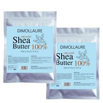 50g/100g/200g/500g Nerafinuotas organinis taukmedžio sviestas, veido ir kūno odos priežiūrai drėkinamoji maitinamoji kosmetika 100g white