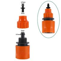 4/7mm 8/11mm žarna greita jungtis sodo laistymo vejos laistymo vandens tiekimo greito prijungimo jungtis automobilių plovimo valymo mova orange