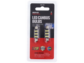 LED lemputes C5W C10W 41mm ilgio 12V, 6500K, 9SMD 2VNT. CANBUS