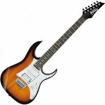 Elektrinė gitara Ibanez Sunburst GRG140SB, ruda sp./balta sp.