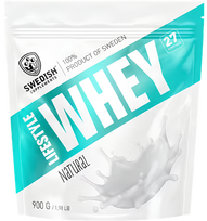 Swedish Supplements Lifestyle Whey, Natural, 900 g