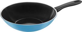 Ballarini Wok Caprera mėlynos spalvos 28 cm