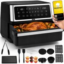 Karšto oro gruzdintuvė Yoer, 11 l, 2800 W, su automatinėmis programomis