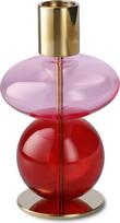 Holmegaard Žvakidė Bubble klasikinei žvakei, 14 cm, raudona-rožinė