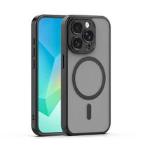 Mag Matt dėklas iPhone 14 Pro 6,1" juodas su apsauga kamerai