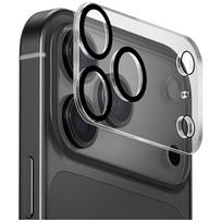UNIQ Optix Clearshield Frameguard fotoaparato objektyvo apsauga, skirta iPhone 17 Pro Max, Crystal Clear su aplikatoriumi