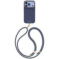 Dėklas UNIQ Coehl Mirelle, skirtas iPhone 18 Pro / 17 Pro, su magnetiniu įkrovimu, noble blue spalvos