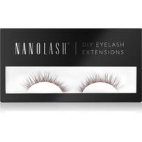 Nanolash DIY Eyelash Extensions rinkinys blakstienų priauginimui namuose Classy BROWN 36 vnt.