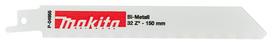 Tiesinių pjūklų geležtė Makita P-04955, bimetalas, 150 mm, 5 vnt.