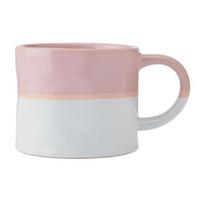 Puodelis Mikasa Ombre, balta sp./rožinė sp., 0.35 l