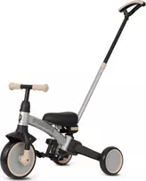 Qplay Rowerek Trójkołowy Stager 3w1 Silver