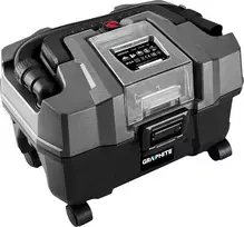 Akumuliatorinis siurblys Graphite 58GE105; 18 V (be akumuliatoriaus ir pakrovėjo)