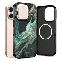 Spalvotas dėklas "Tech-Protect Lamano Magsafe Verde Aura" telefonui Apple iPhone 16 Pro Max