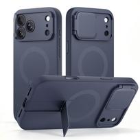 Tvirtas dėklas su kameros apsauga "Tech-Protect Kevlar Aura MagSafe" telefonui Apple iPhone 17 PRO / 18 PRO NAVY BLUE