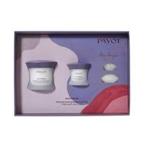 Payot rinkinys: Suprême Sublimating senėjimą stabdantis dieninis kremas veidui 50 ml + Suprême Jeunesse Le Regard drėkinamasis paakių kremas 15 ml + Gua Sha baltas stangrinamasis veido masažo akmuo