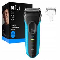 Elektrinė folinė barzdaskutė Braun Series 3+ su trimeriu, 45 min. veikimo